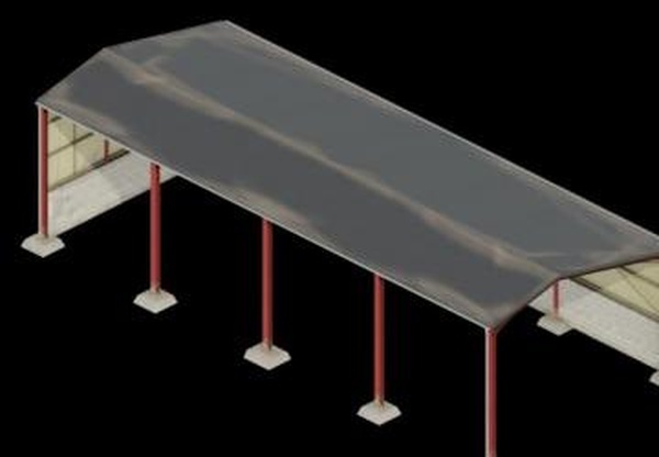 Hangar Vologne Openверсия 1.0 для Farming Simulator 2019 (v1.6.0.0)