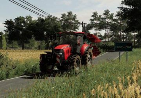 Case Farmall 105Uверсия 1.1 для Farming Simulator 2019 (v1.6.0.0)