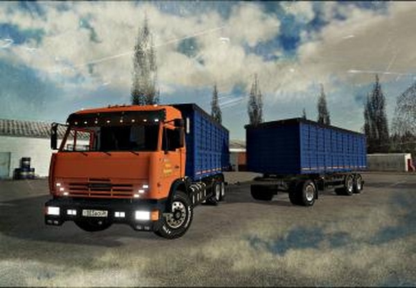 Камаз 53215Z3 + Nefazверсия 1.2 для Farming Simulator 2019 (v1.6)