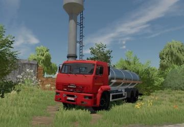 КамАЗ 65117 «Молоковоз»версия 1.1.0.0 для Farming Simulator 2022 (v1.13x)