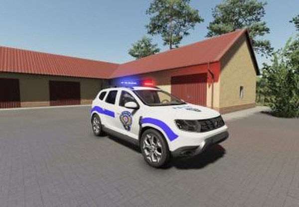 Dacia Duster Policeверсия 1.0.0.0 для Farming Simulator 2022
