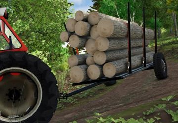 Romanian Wood Trailerверсия 1.0.0.0 для Farming Simulator 2025