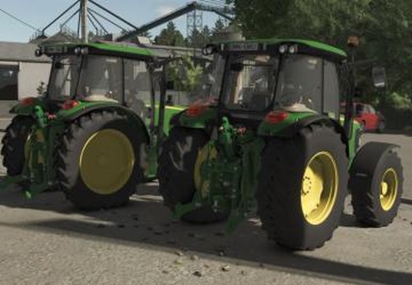 John Deere 5R Seriesверсия 1.0.0.0 для Farming Simulator 2025