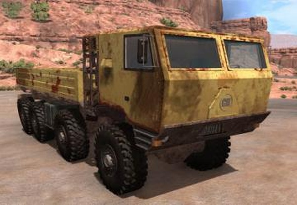 CrashHard 8x8 BigRig Truckверсия 1.06 для BeamNG.drive (v0.15)