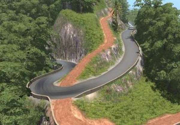 Карта «Beam Island»версия 1.0 для BeamNG.drive (v0.16.x)