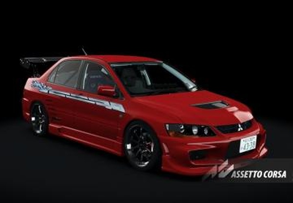 Mitsubishi Lancer [CT9A] Evolution IX INGS+1 N-SPECv1.0.1 для Assetto Corsa