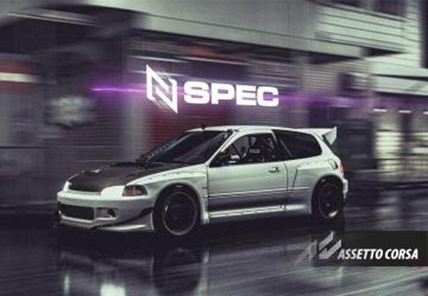 Honda Civic EG6 | No Hesi Specверсия 1.1 для Assetto Corsa