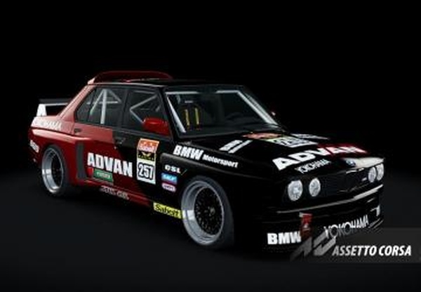 BMW E28 M5 CSL Racecarверсия 1.0.1 для Assetto Corsa