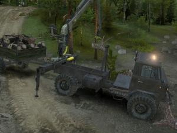 Груз: пеньки и камнидля SpinTires (v03.03.16)