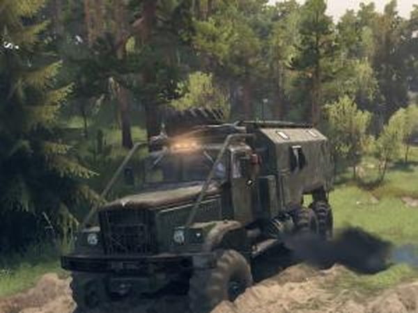 Звук для Краз-255 «Пробитый глушитель»для SpinTires (v03.03.16)