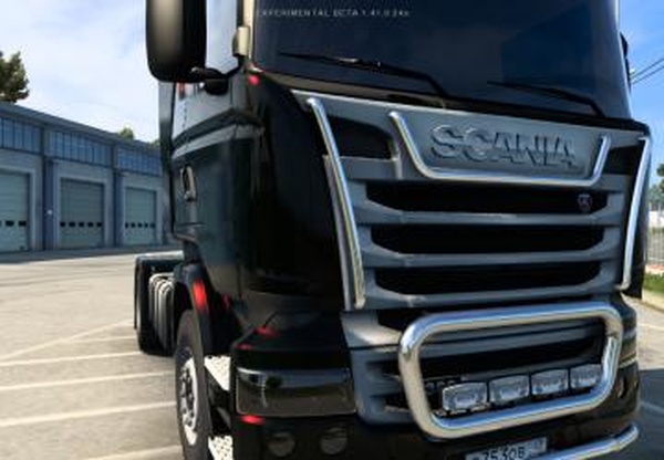 Тонировка для Scania 2009версия 2.0 для Euro Truck Simulator 2 (v1.40.x, 1.41.x)