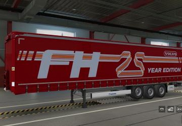 Скин 25 лет Volvo FHверсия 1.1 для Euro Truck Simulator 2 (v1.40.x)