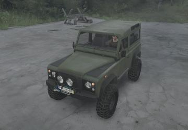 Land Rover Defender D90 TD5 Armyверсия 18.05.19 для Spintires: MudRunner (v22.03.19)