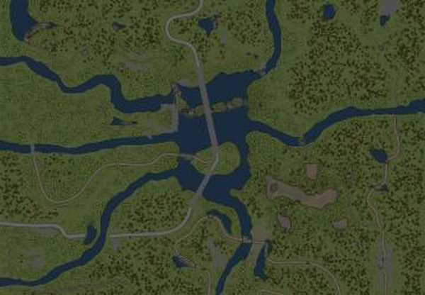 Карта «Лесной массив»версия 1 для Spintires: MudRunner (v18.10.18)