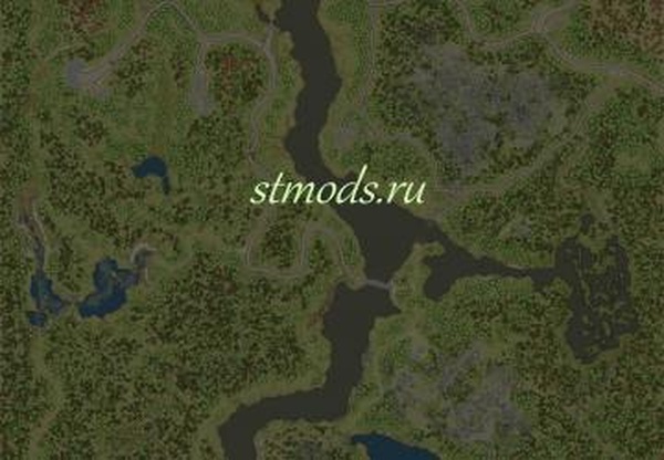 Карта «Тихая заводь»версия 1.0 для Spintires: MudRunner (v22.03.19)