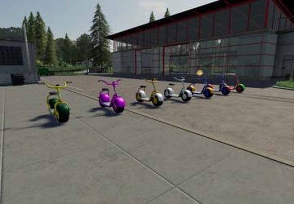 Electric Scooterверсия 1.0 для Farming Simulator 2019 (v1.6.0.0)