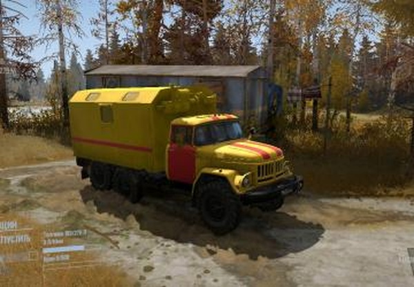 Текстура для ЗиЛ-131 (в стиле аварийка)версия 1.0 для Spintires: MudRunner (v22.03.19)