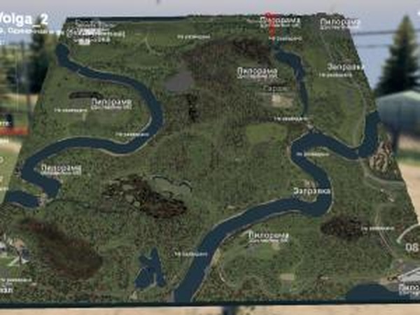 Карта «69 Волга-2»версия 1.0 для SpinTires (v03.03.16)