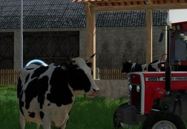 Massey Ferguson 255 Turboверсия 1.0.0.0 для Farming Simulator 2022