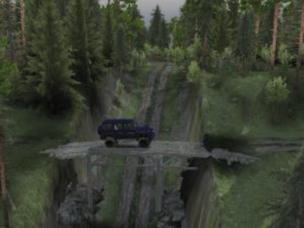 Карта «Суровая Россия»версия 01 для SpinTires (v03.03.16)