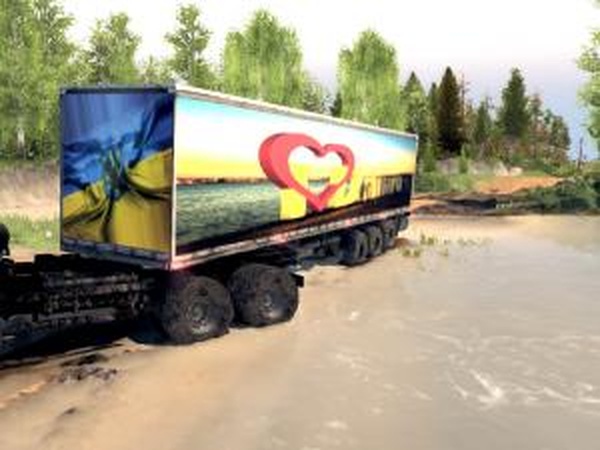 Текстура полуприцепа-фургонадля SpinTires (v03.03.16)