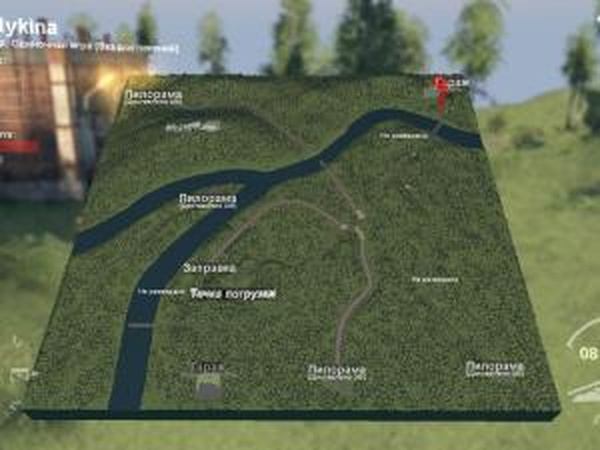 Карта «Кудыкина»версия 1.0 для SpinTires (v03.03.16)