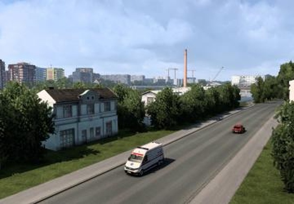 Russia Extendedверсия 1.1 для Euro Truck Simulator 2 (v1.40.x)