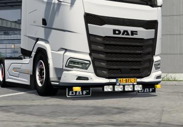 Bumper Aero slots for DAF XGверсия 1.0 для Euro Truck Simulator 2 (v1.40.x, 1.41.x)