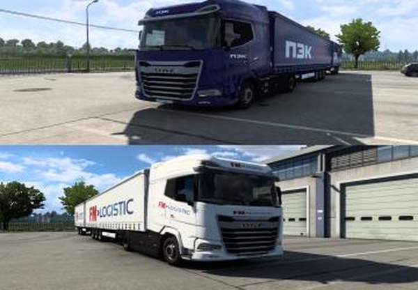 Комбо скин FM Logistic и ПЭКверсия 1.0 для Euro Truck Simulator 2 (v1.40.x, 1.41.x)
