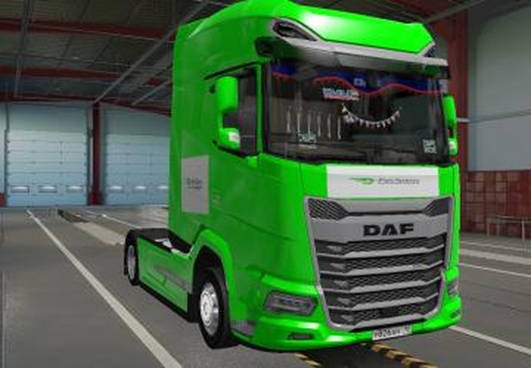 Скин РусТранс для Daf 2021 XG XG+версия 1.0 для Euro Truck Simulator 2 (v1.40.x, 1.41.x)