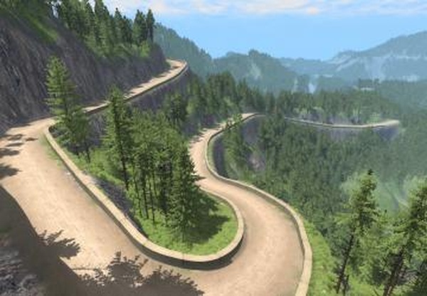 Adirondack Passверсия 1.0 для BeamNG.drive (v0.15)