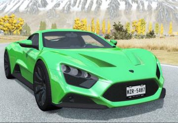 Zenvo ST1 2009версия 1.0 для BeamNG.drive (v0.15.x)
