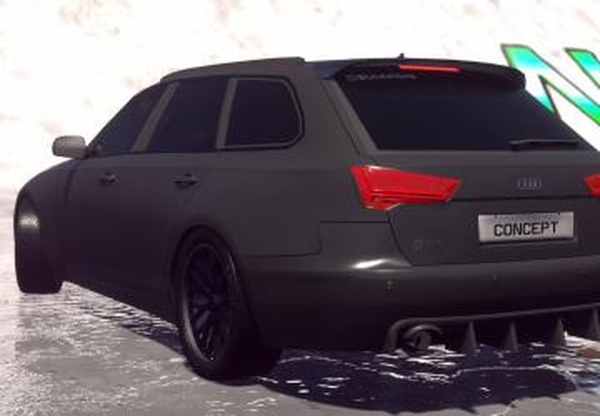 AUDI RS6 AVANT (BULKIN EDITION)версия 1.0 для BeamNG.drive (v0.15.x)