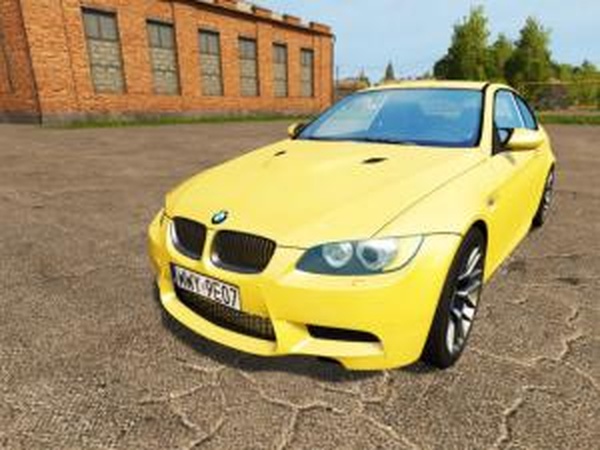 BMW M3 (E92)версия 07.12.16 для Farming Simulator 2017 (v1.2)