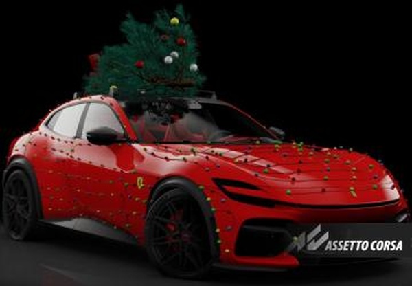 Ferrari Purosangue Christmas Editionверсия 1.0 для Assetto Corsa