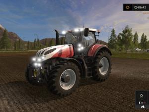 Steyr Terrus CVT Tuningверсия 1.0 для Farming Simulator 2017 (v1.3)