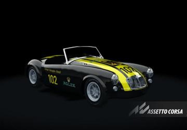 BLCKBOX ~ MG-A-Roadster (Rallycross)версия 1.0 для Assetto Corsa