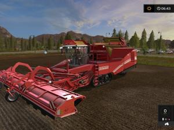 Grimme Tectron 415версия 1.0 для Farming Simulator 2017 (v1.3)