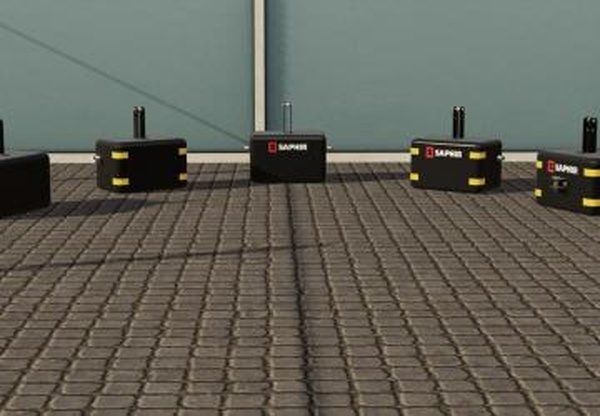 Saphir Top Weight Packверсия 1.0.0.1 для Farming Simulator 2019 (v1.6.0.0)