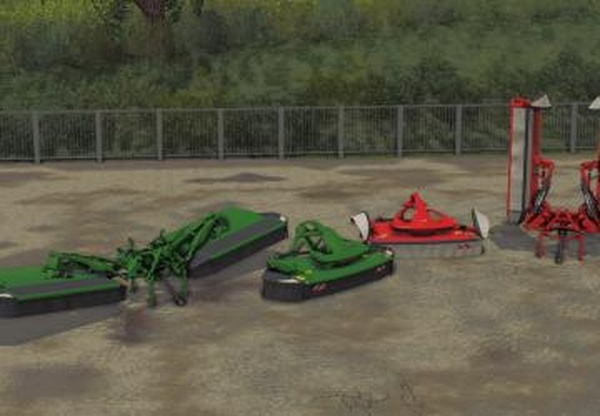 Kuhn And John Deere Mower Packверсия 1.0 для Farming Simulator 2019 (v1.6.0.0)