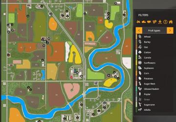 Карта «Somewhere in Canada»версия 1.2.0.0 для Farming Simulator 2019 (v1.6.x)