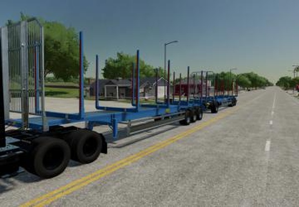 Lizard Timber Trailerверсия 1.0.0.0 для Farming Simulator 2022