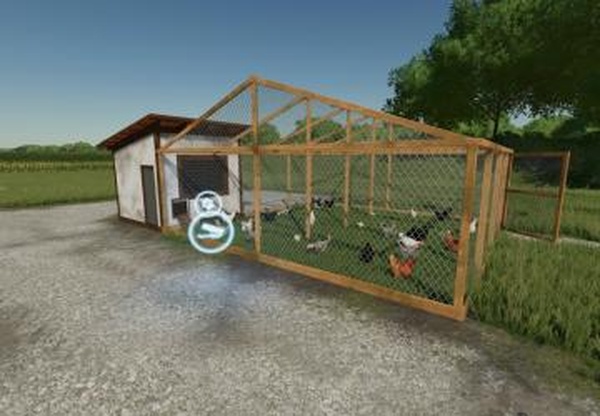 Wired Chicken Coopверсия 1.0.0.0 для Farming Simulator 2022