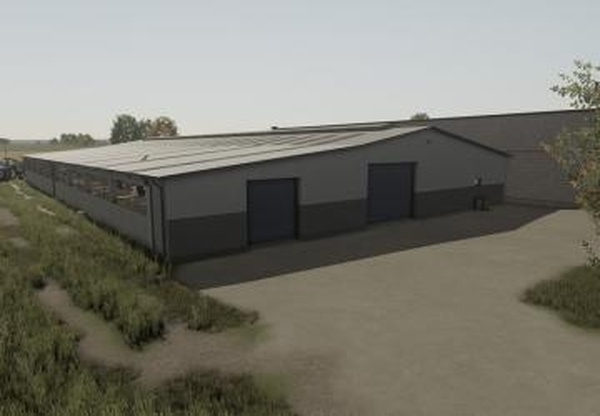 Big Renovated Cow Barnверсия 1.0.0.0 для Farming Simulator 2022