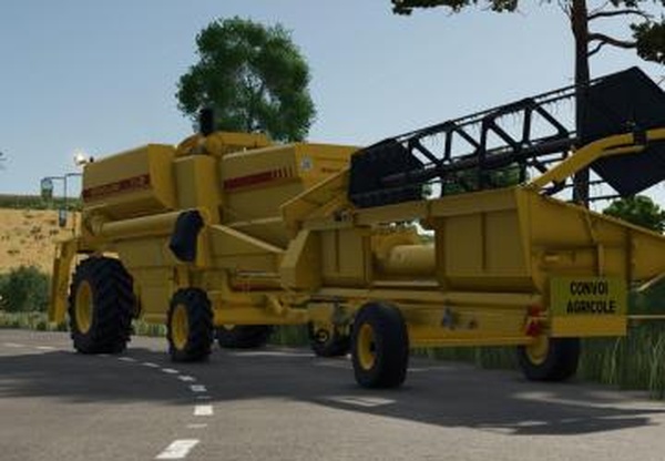 New Holland Pack Header 5.1mверсия 1.0.0.0 для Farming Simulator 2025