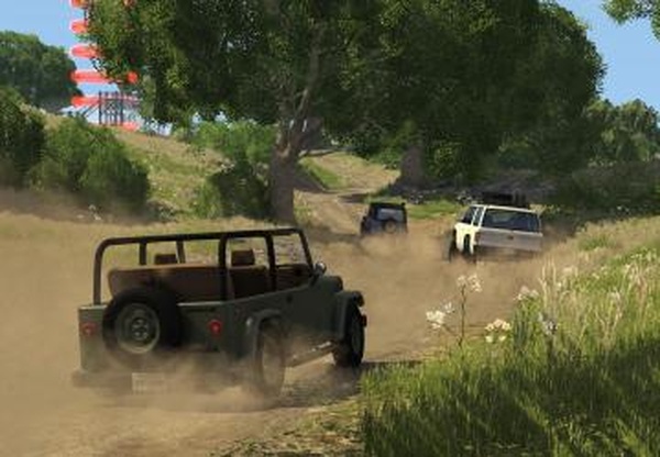 Карта «Jamboree Race»версия 0.1 для BeamNG.drive (v0.14.x - 0.15.x)