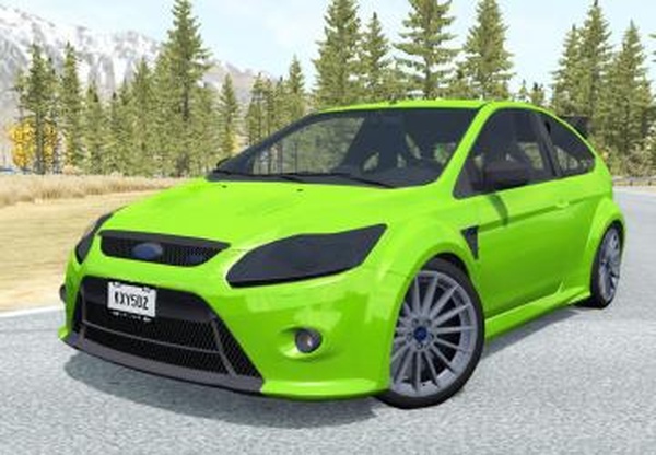 FORD FOCUS RS 2009версия 1.0 для BeamNG.drive (v0.15.x)