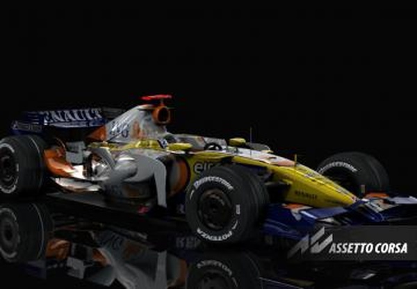 F1 2008 - Renault R28версия 1.0 для Assetto Corsa