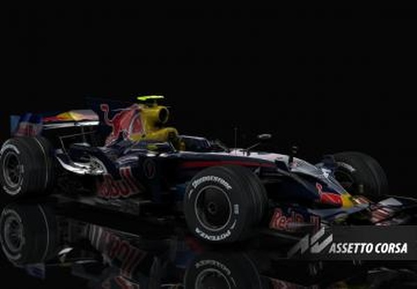 F1 2008 - Red Bull RB4версия 1.0 для Assetto Corsa