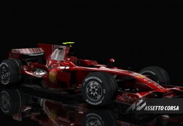 F1 2008 - Ferrari F2008версия 1.0 для Assetto Corsa
